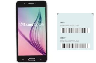 Cómo ver el código IMEI en Brandcode B7S