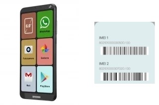 Cómo ver el código IMEI en AMICO SMARTPHONE XL NERO