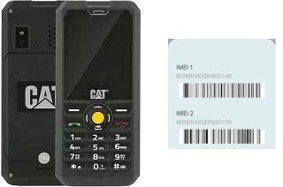 Cómo ver el código IMEI en Cat B30