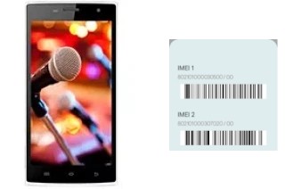 Cómo ver el código IMEI en Glory Q5