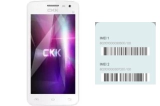 Cómo ver el código IMEI en CKK mobile N2