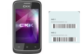 Cómo ver el código IMEI en CKK mobile S11