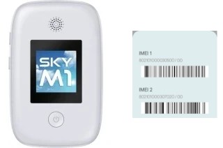 Cómo ver el código IMEI en Sky M1