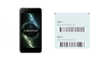 Cómo ver el código IMEI en Cloudfone Thrill Power N