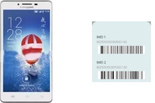 Cómo ver el código IMEI en Coolpad K1