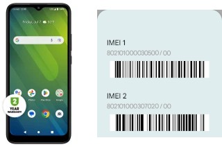 Cómo ver el código IMEI en Icon 5