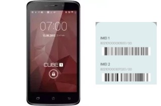 Cómo ver el código IMEI en Cube1 S700