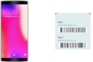 Cómo ver el código IMEI en BL12000 Pro