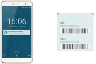 Cómo ver el código IMEI en Doogee F7