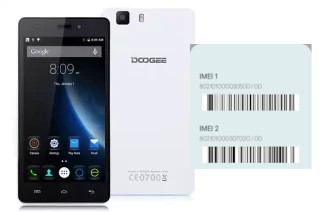 Cómo ver el código IMEI en Doogee X5