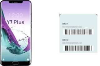 Cómo ver el código IMEI en Y7 Plus