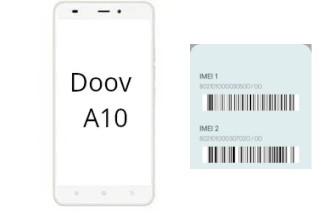 Cómo ver el código IMEI en Doov A10