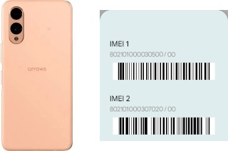 Cómo ver el código IMEI en Arrows We2 M07