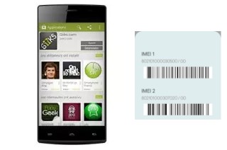 Cómo ver el código IMEI en G-Tide S3