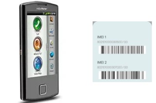 Cómo ver el código IMEI en nuvifone A50