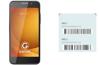 Cómo ver el código IMEI en GSmart Alto A2