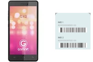 Cómo ver el código IMEI en GSmart GX2