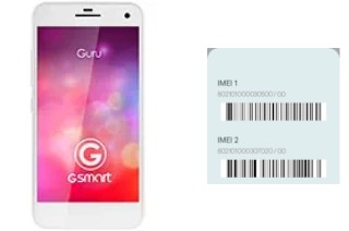 Cómo ver el código IMEI en GSmart Guru (White Edition)