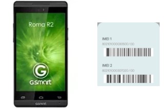 Cómo ver el código IMEI en GSmart Roma R2