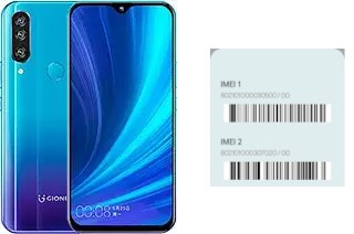 Cómo ver el código IMEI en Gionee K6