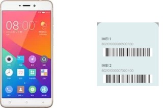 Cómo ver el código IMEI en Gionee S5