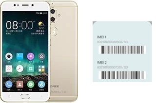 Cómo ver el código IMEI en Gionee S9