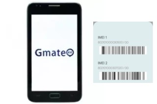 Cómo ver el código IMEI en GMate 6577 Plus