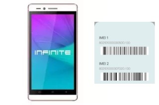 Cómo ver el código IMEI en Infinite Hardy 1