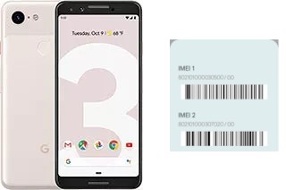 Cómo ver el código IMEI en Pixel 3