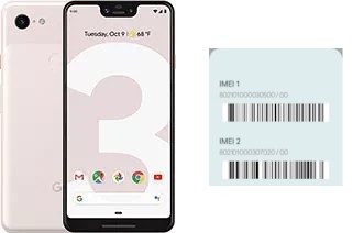 Cómo ver el código IMEI en Pixel 3 XL