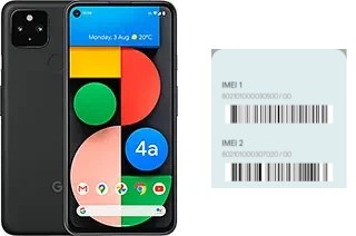 Cómo ver el código IMEI en Pixel 4a 5G