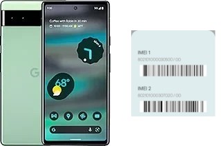 Cómo ver el código IMEI en Pixel 6a