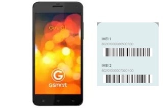 Cómo ver el código IMEI en GSmart Guru G1