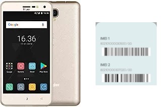 Cómo ver el código IMEI en Haier G51