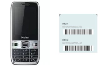 Cómo ver el código IMEI en Haier U56