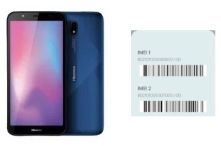 Cómo ver el código IMEI en HiSense E20