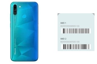 Cómo ver el código IMEI en HiSense E40