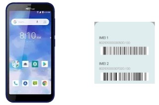 Cómo ver el código IMEI en HiSense F16