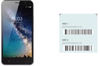 Cómo ver el código IMEI en HiSense F22