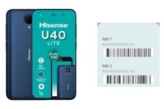 Cómo ver el código IMEI en U40 Lite