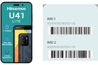 Cómo ver el código IMEI en U41 Lite