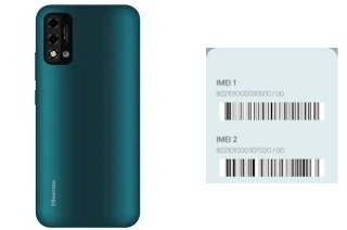 Cómo ver el código IMEI en HiSense U50