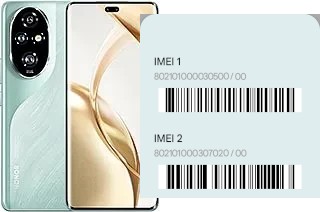 Cómo ver el código IMEI en 200 Pro