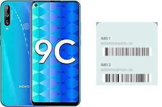 Cómo ver el código IMEI en Honor 9C