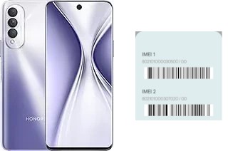 Cómo ver el código IMEI en X20 SE