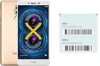 Cómo ver el código IMEI en Honor 6X