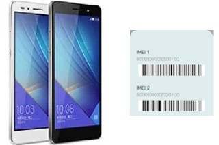 Cómo ver el código IMEI en Honor 7