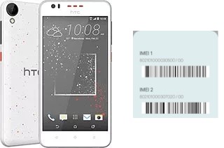 Cómo ver el código IMEI en Desire 825