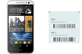 Cómo ver el código IMEI en Desire 616 dual sim