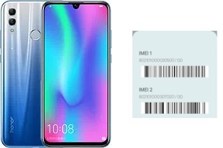 Cómo ver el código IMEI en Honor 10 Lite